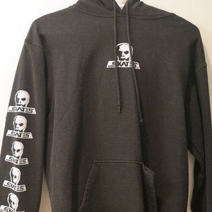 skates, hoodie, black, small